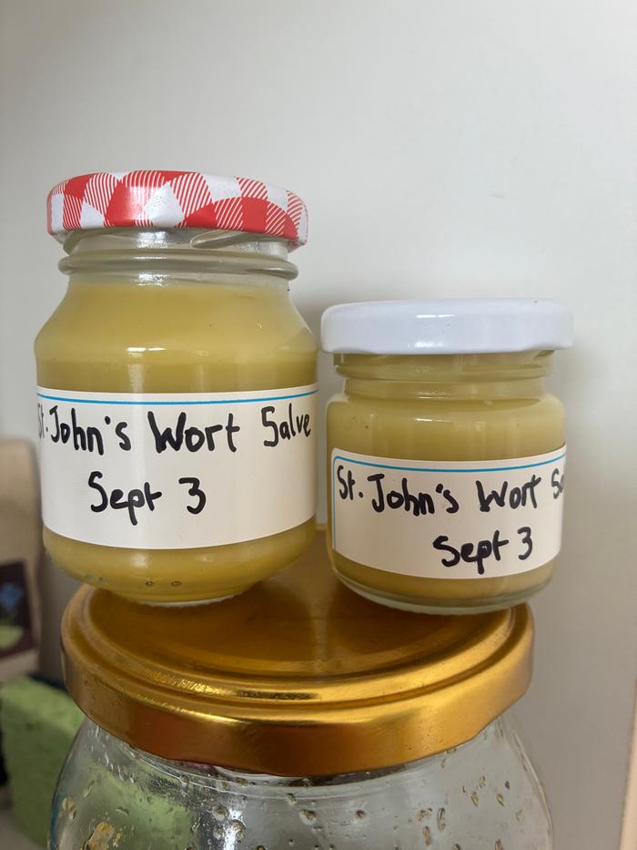 Jarred, cooled and labelled.