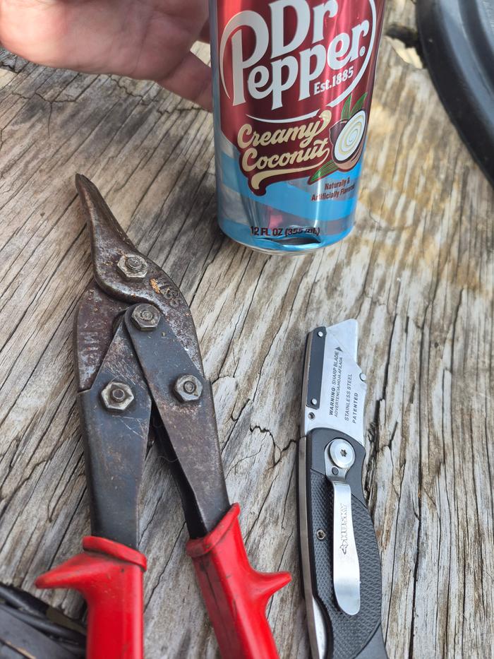 Starting materials and tools i used
