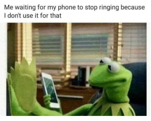 introvert phone meme