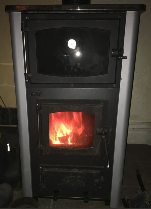 hot-dish baked in a new wood-fired cookstove installed this past summer.