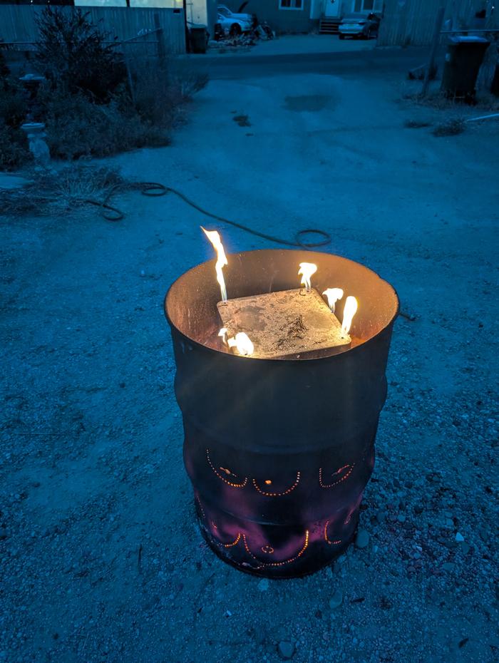 Fun little flames of gasses