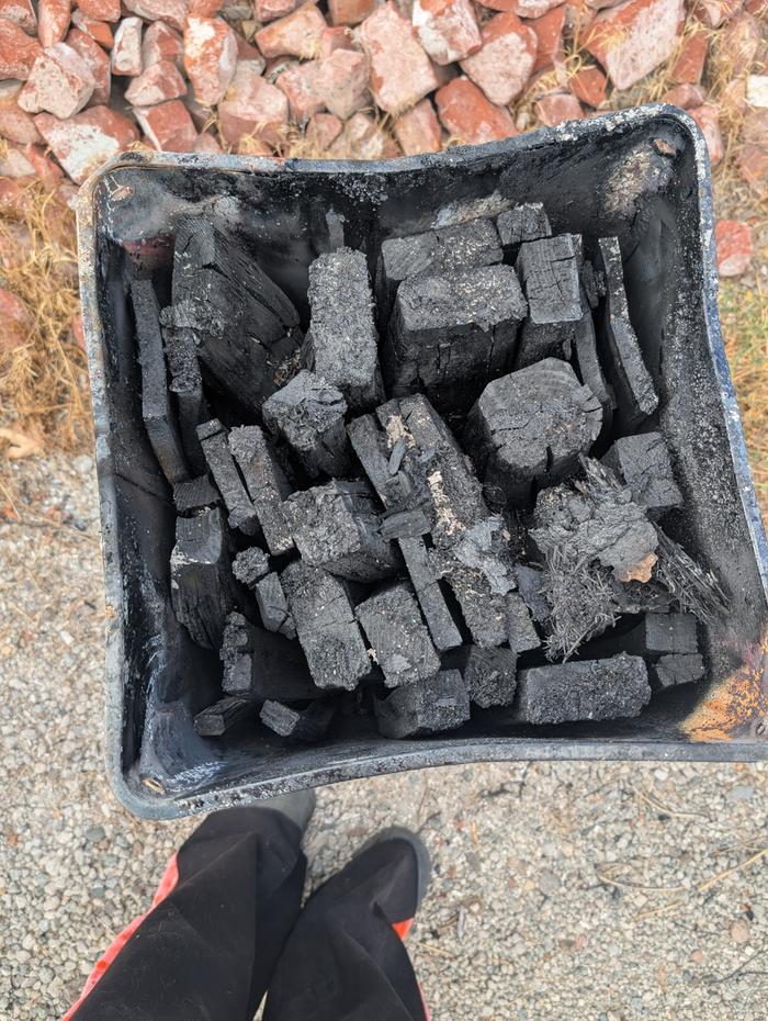 Beautiful biochar!