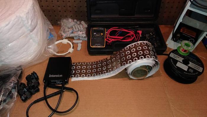 Spot Welder, nickle fuse strip, ceramic fiber blanket, and more