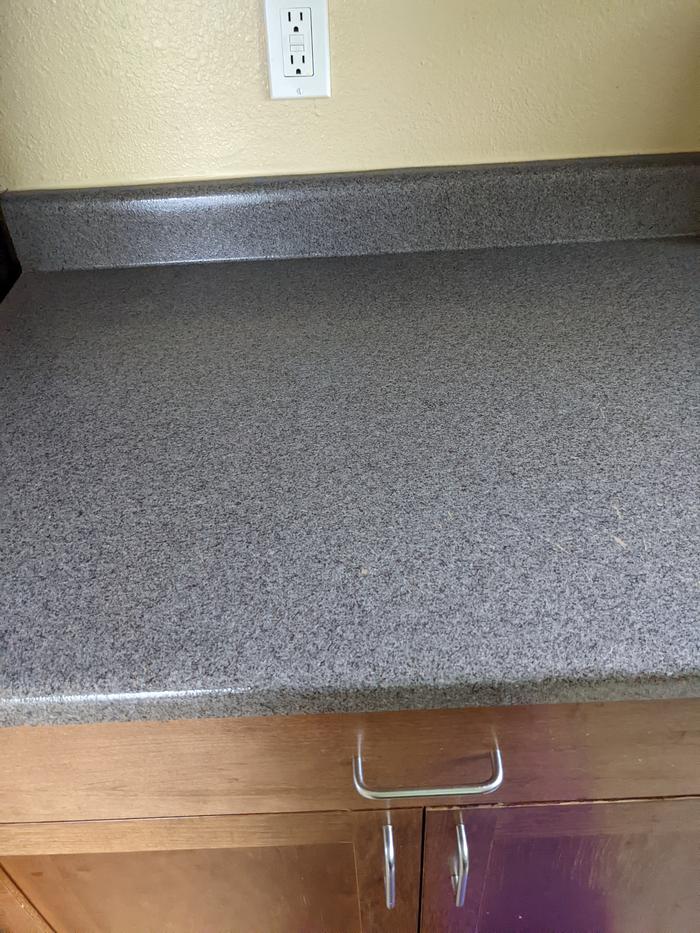 Clean counter 