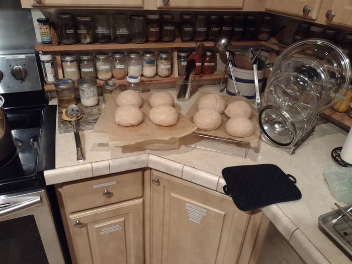 Sourdough bread bowls