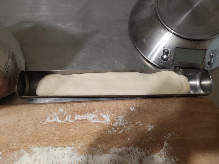 shaped from fridge before rise