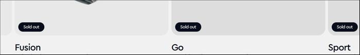 But not all were sold out!