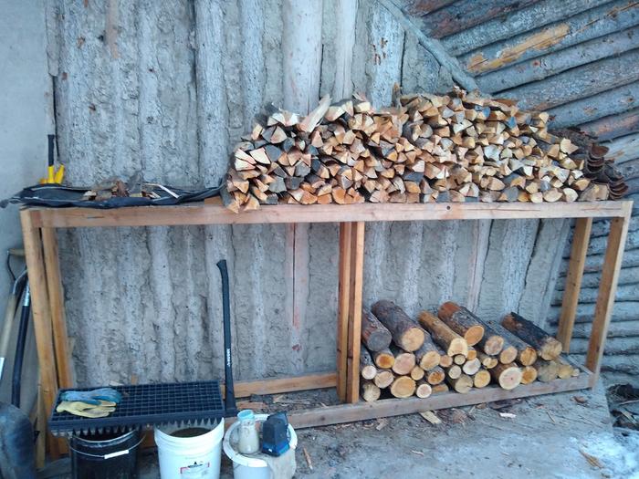 I think it's a good looking stack of wood too :)