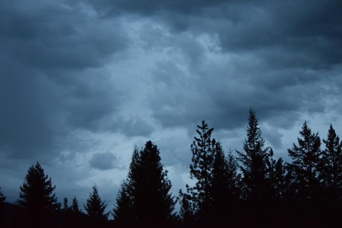 clouds gave out right after sunset