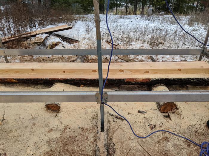 this layer of lumber was littered with knots and anybody who does this enough knows that's not good. What's the clearest conifer? 