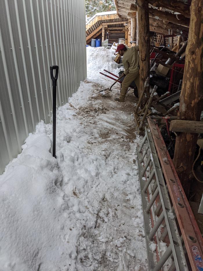 fixing hazardous icy walkways. 