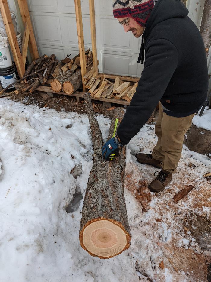 The sawbuck is a mythical piece in conifer country where lims are scrawny compared to trunk. Despite the odds, we found a deformed for that might just work. 