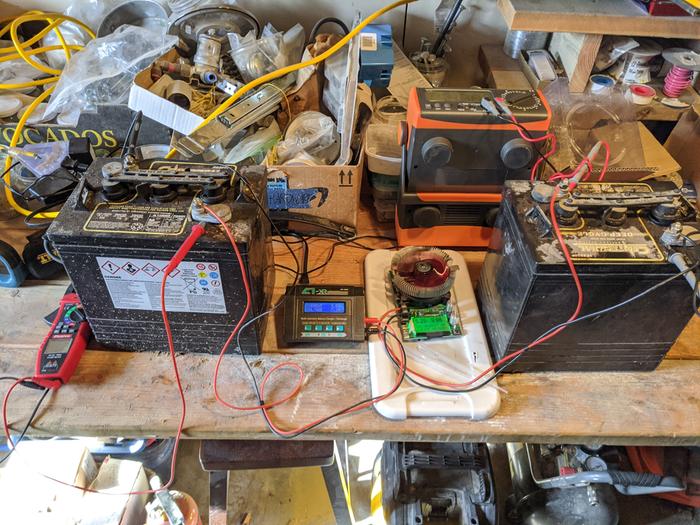 My battery test setup - charge and discharge with some diy flexibility.