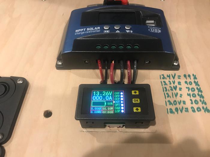 DROK Battery Monitor