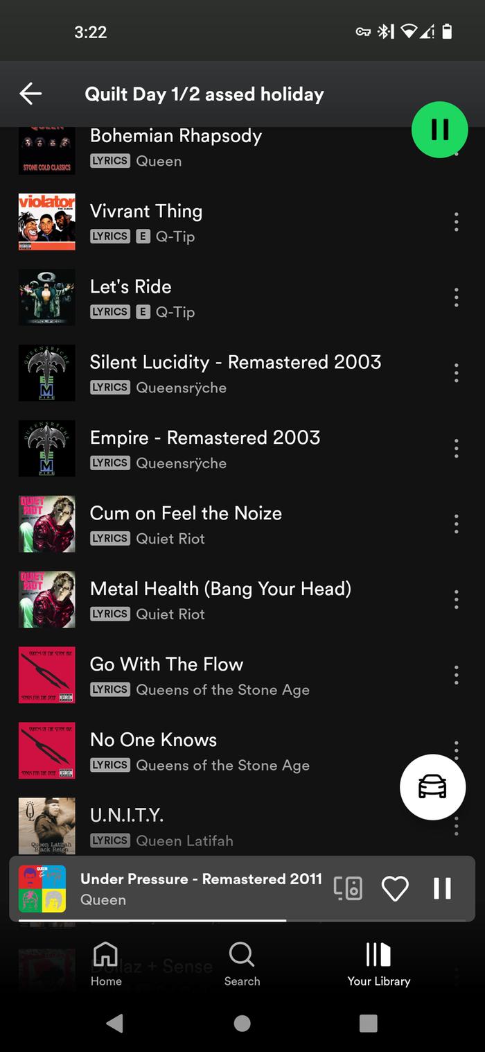 The Playlist for the holiday