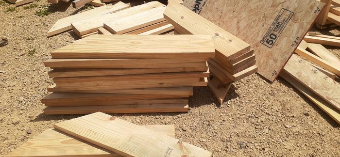 2x8 rafter cut offs