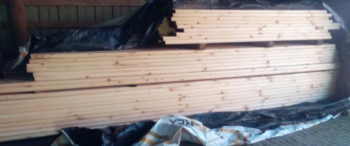 planks in storage