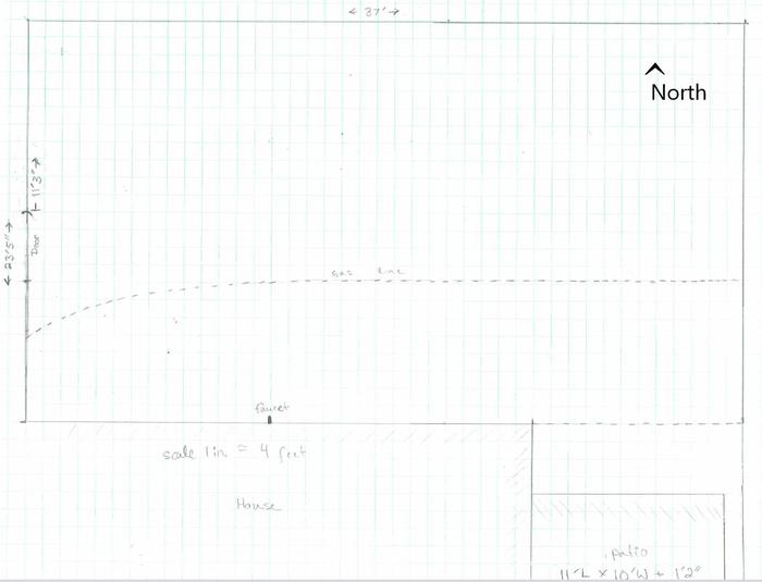 backyard layout drawing