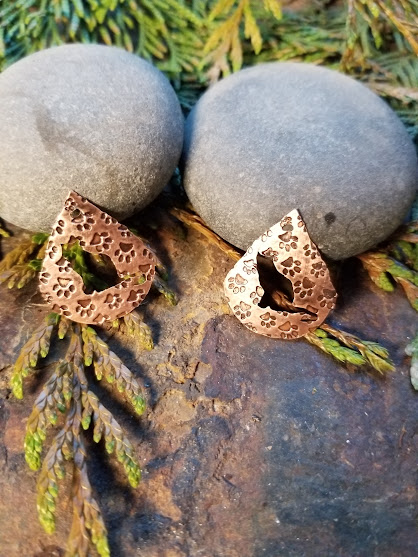 kitty earrings