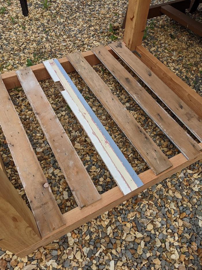 Cutting slats