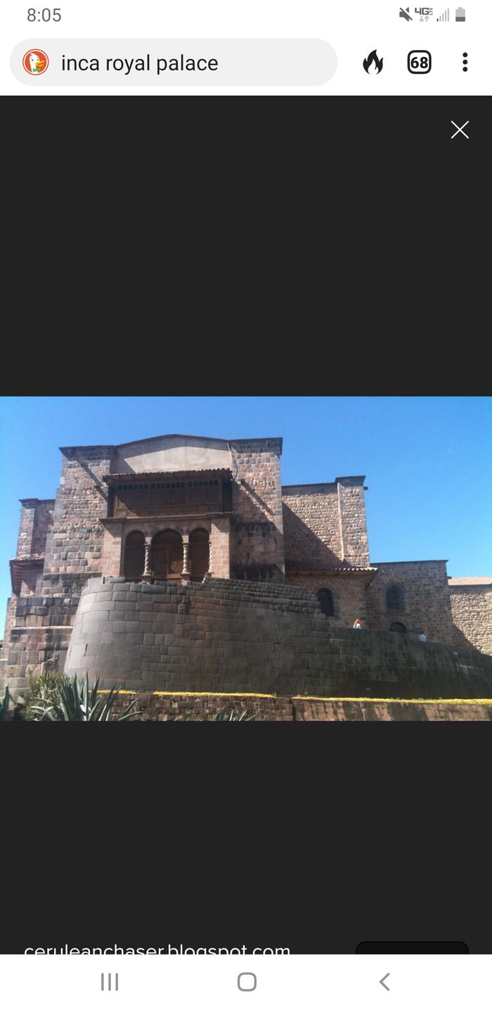 Repurposed Structure into Inca Royal Palace built by Hibernians on top of melted stone foundation