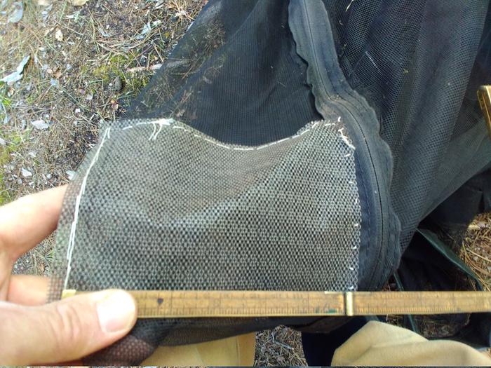 the patch - before removal