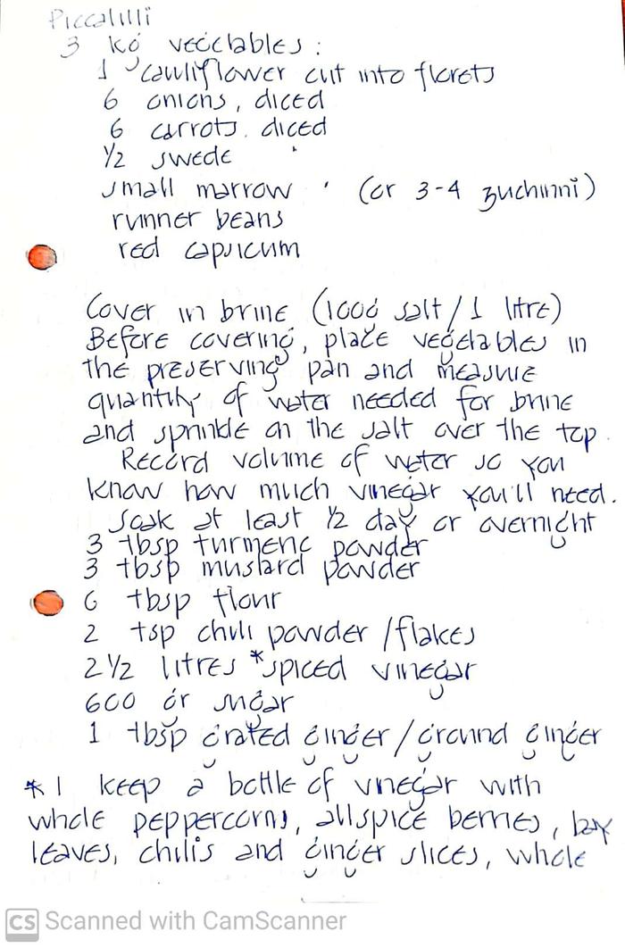 Recipe