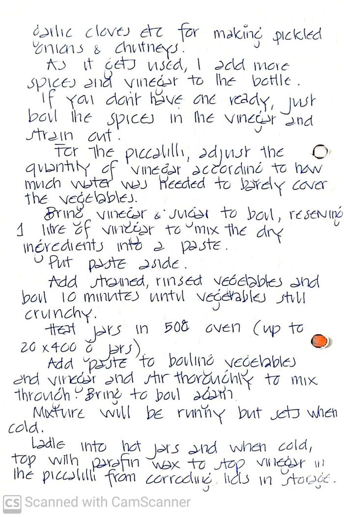 Recipe