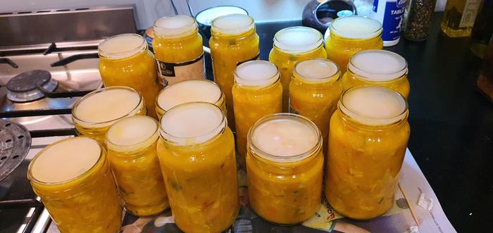 In jars