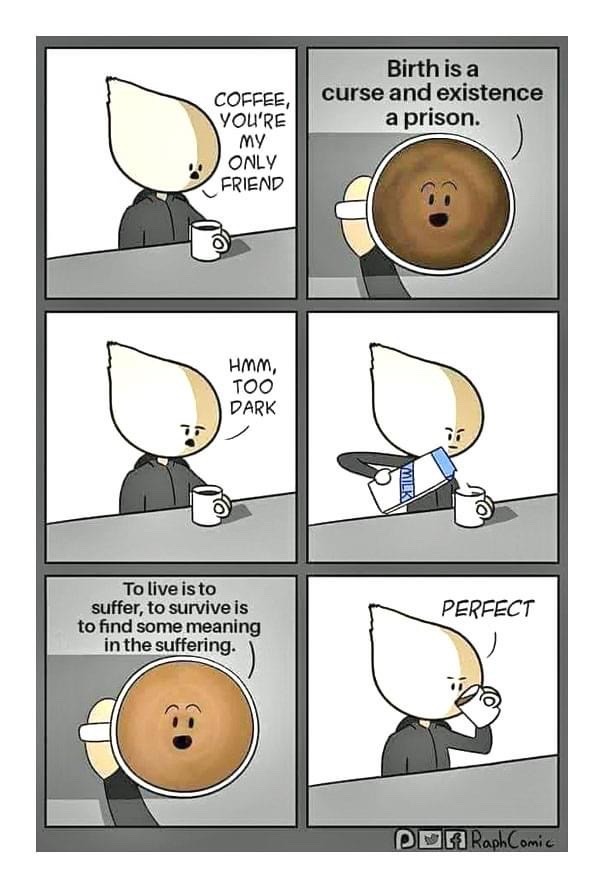 Existential coffee from Tumblr 