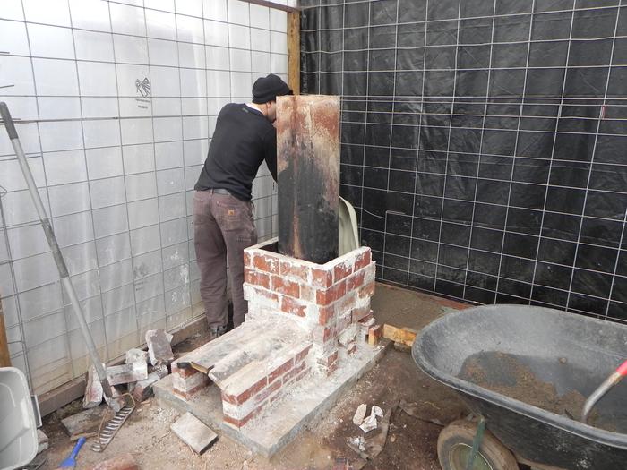 building RMH in greenhouse