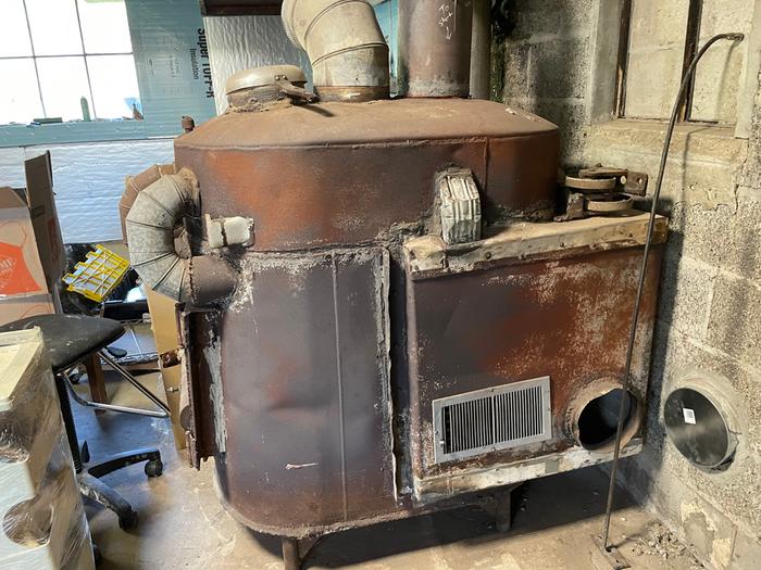 large wood burning furnace