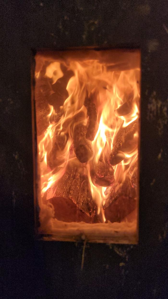 the first fire in the batch box