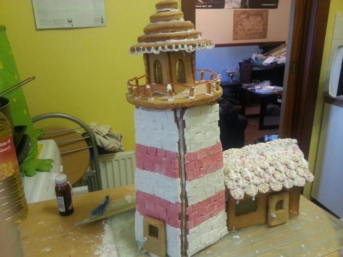 gingerbread lighthouse