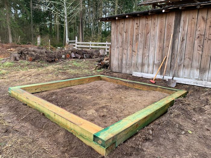 Tank pad taking shape