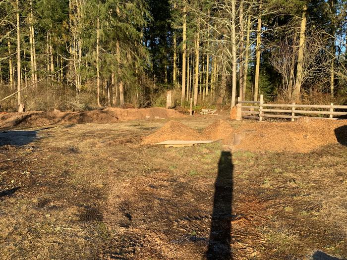 Forest Garden phase 1 (of 3), ready to be sub-soiled