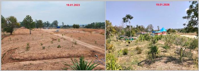 I realized actually after the pictures were put together how much really changed but also pictures catch only a fraction of the whole