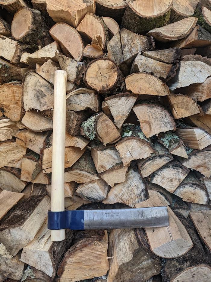 Newly-handled froe