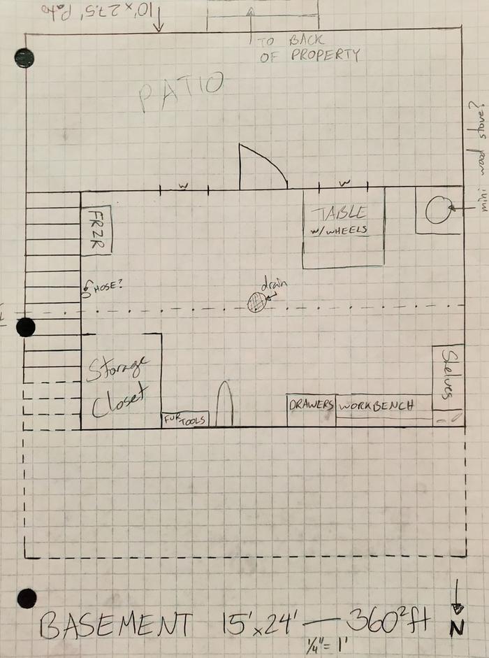 This is the basement drawing.