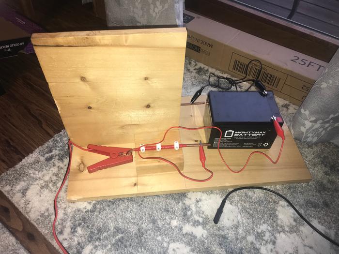 Battery Charging Rig with SLA Battery