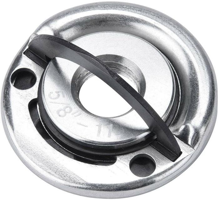 Quick change angle grinder nut