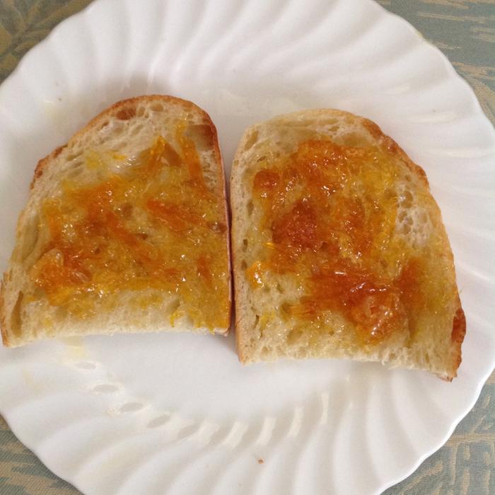 Marmalade on toast