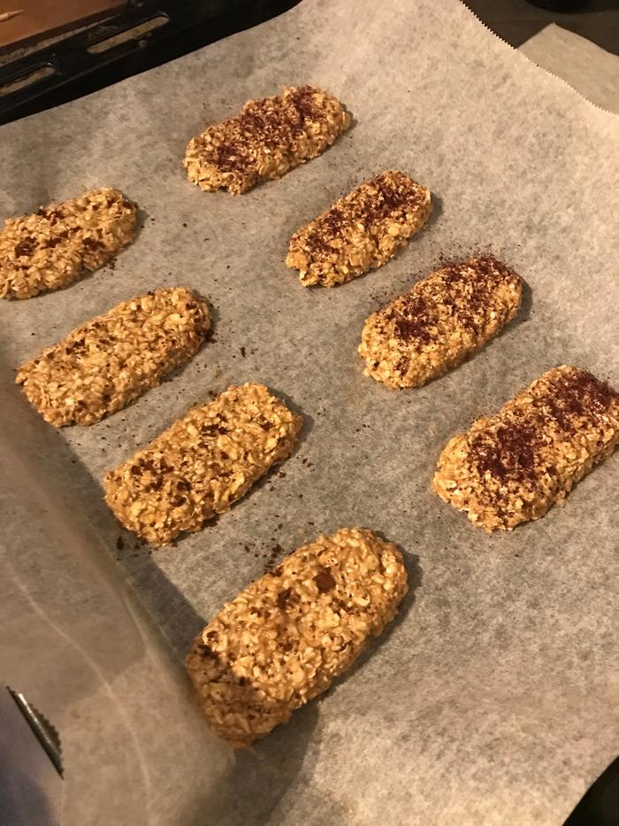 Pear and Plum Oat Bars