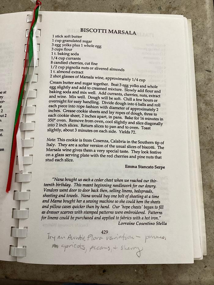 Marsala Biscotti Recipe