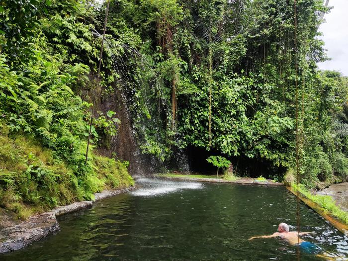 One of the pool