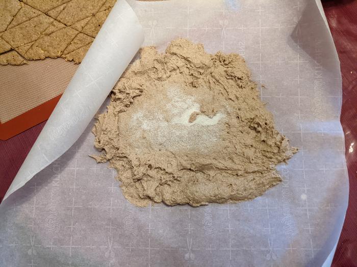 Sourdough pizza crust 