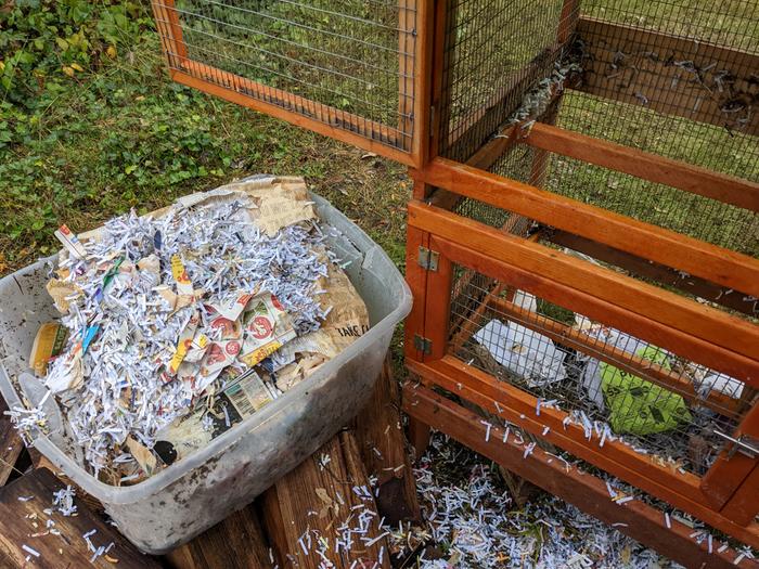 Clean cage 