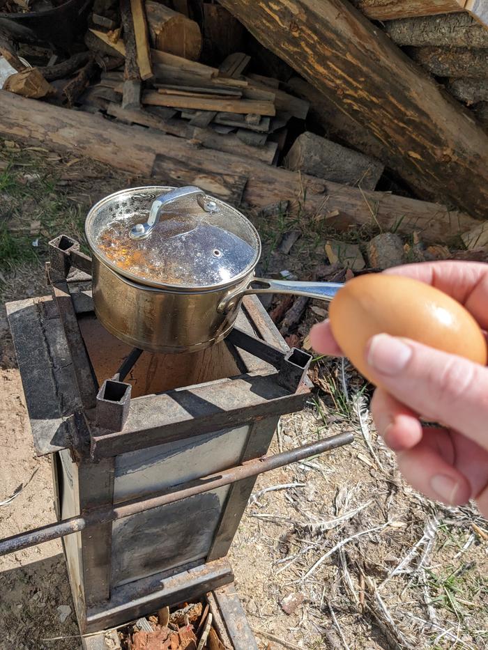 Boil ready for egg