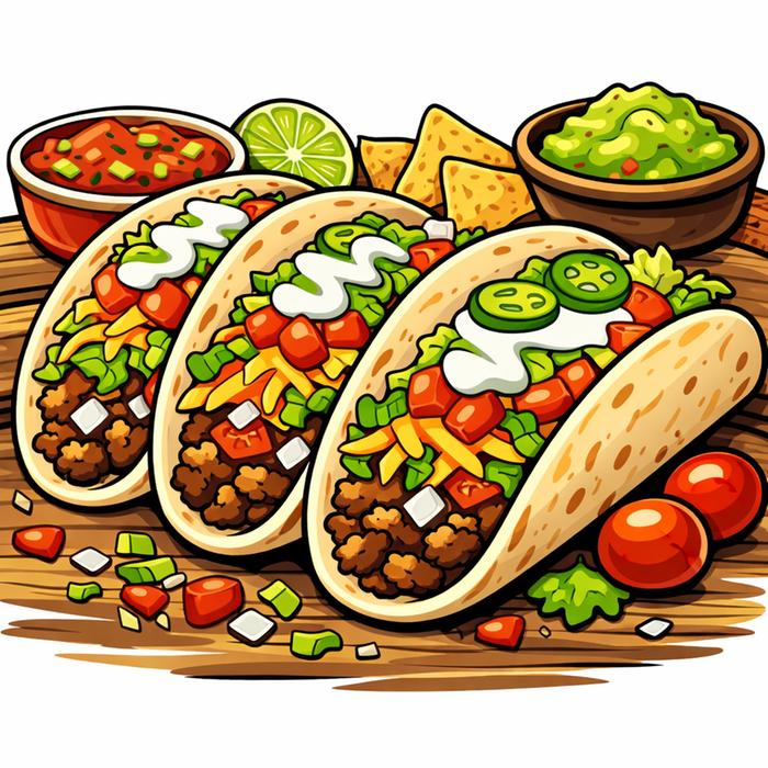 gir loves me tacos. gir loves your tacos. gir loves all tacos