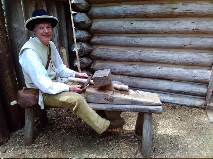 Fort Clatsop docent